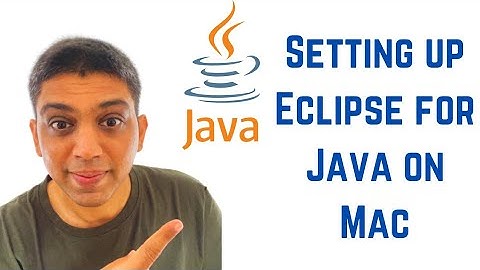 Setting up Eclipse for Java on Mac | How to Install Eclipse IDE on MacBook