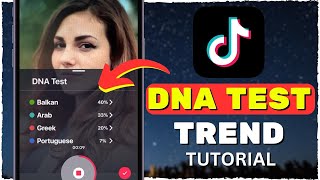 How to Get DNA Test Filter on TikTok I TikTok Trend Tutorial