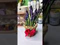 How to make a lavender flower #diy #craft #flower #viral #fyp #shorts