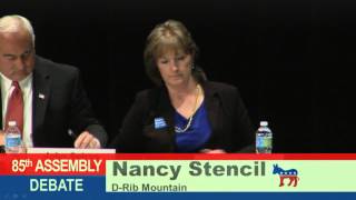 85th & 86th State Assembly Debate At UW-Marathon County