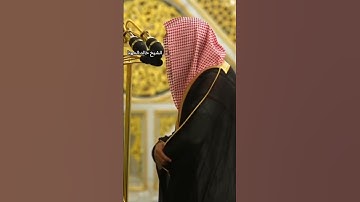 رقة و عذوبة تلاوة الشيخ خالد المهنا إمام الحرم #قرآن #الحرم #المدينة_المنورة #تلاوة_خاشعة #explore