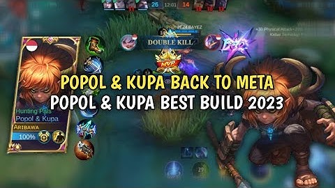 POPOL & KUPA BACK TO META | POPOL & KUPA BEST BUILD 2023!!