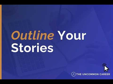 5: Outline Your Stories