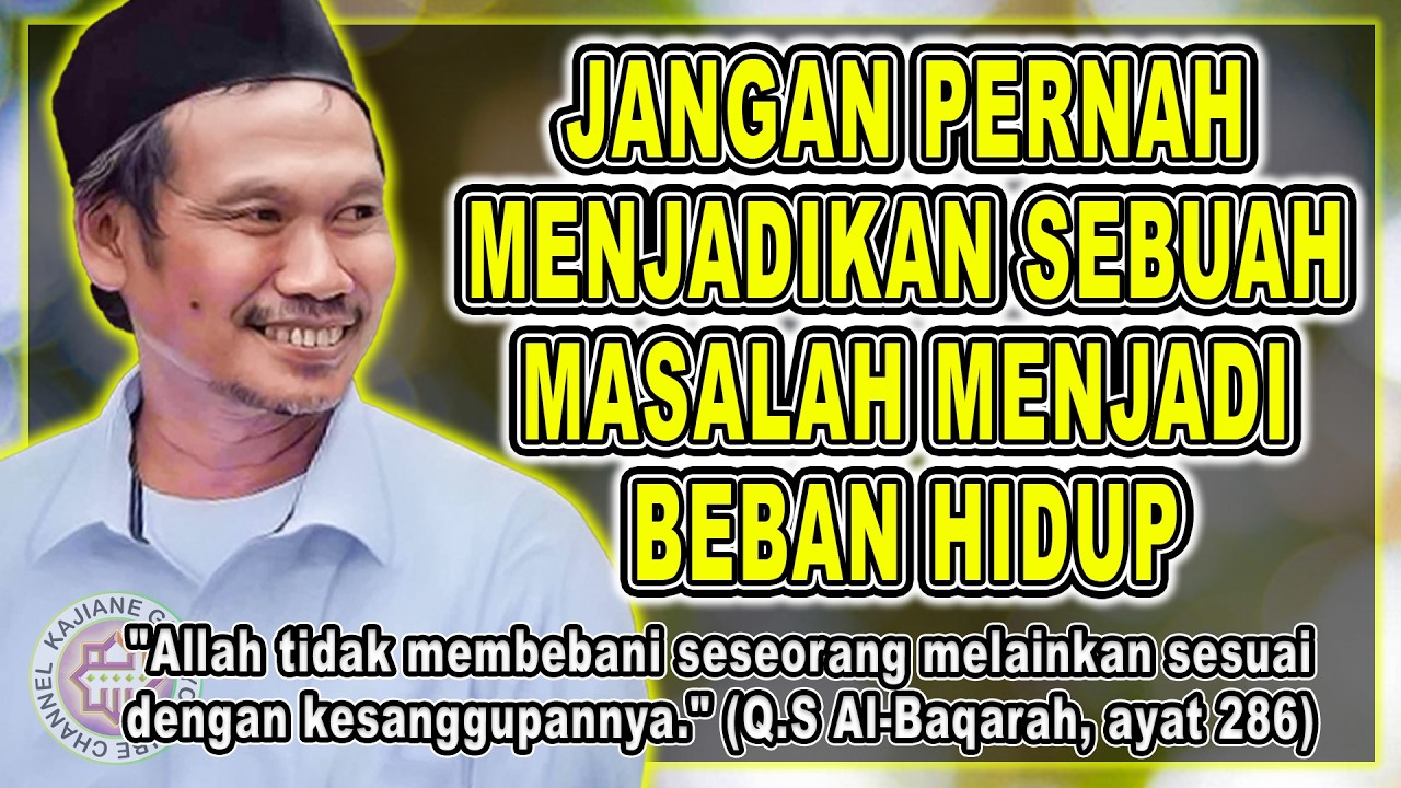 GUS BAHA - JANGAN TERBEBANI DENGAN MASALAH SAMPAI LUPA IBADAH #gusbahaterbaru Agustus 2025