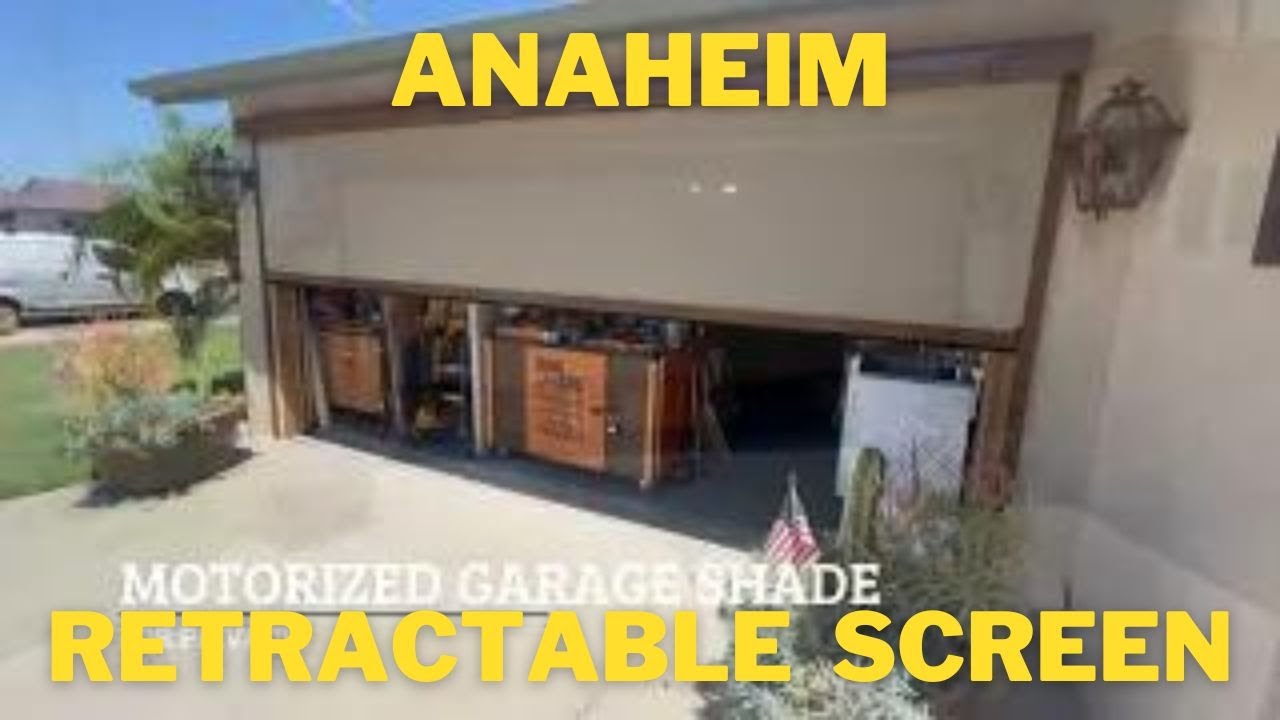 Retractable Garage Door Bug Screens