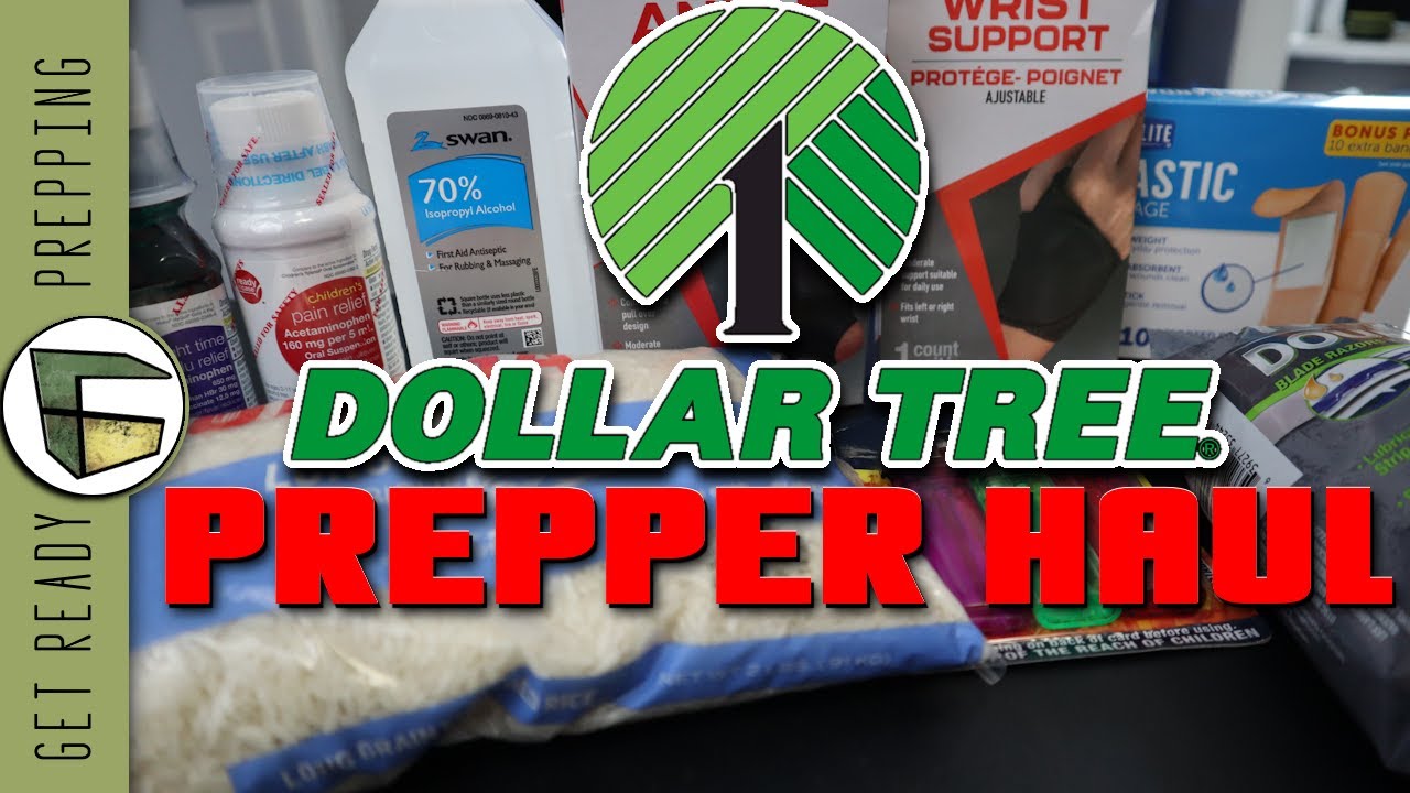 Prepping Items to Buy at the Dollar Store - the Imperfectly Happy home