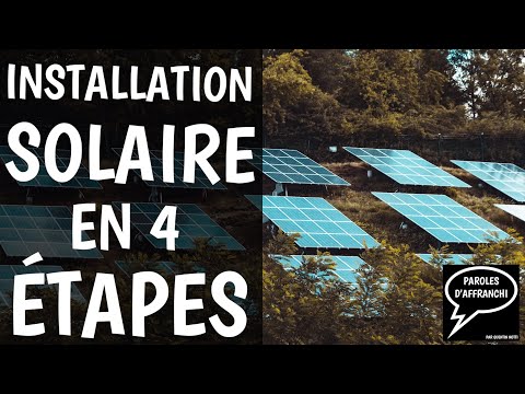 Le problème avec l’installation solaire autonome.