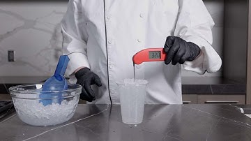 How to Test a Digital Thermometer - Making a Proper Ice Bath