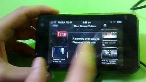 BlocketPc MWC 2009 - Dispositivo con Nvidia Tegra