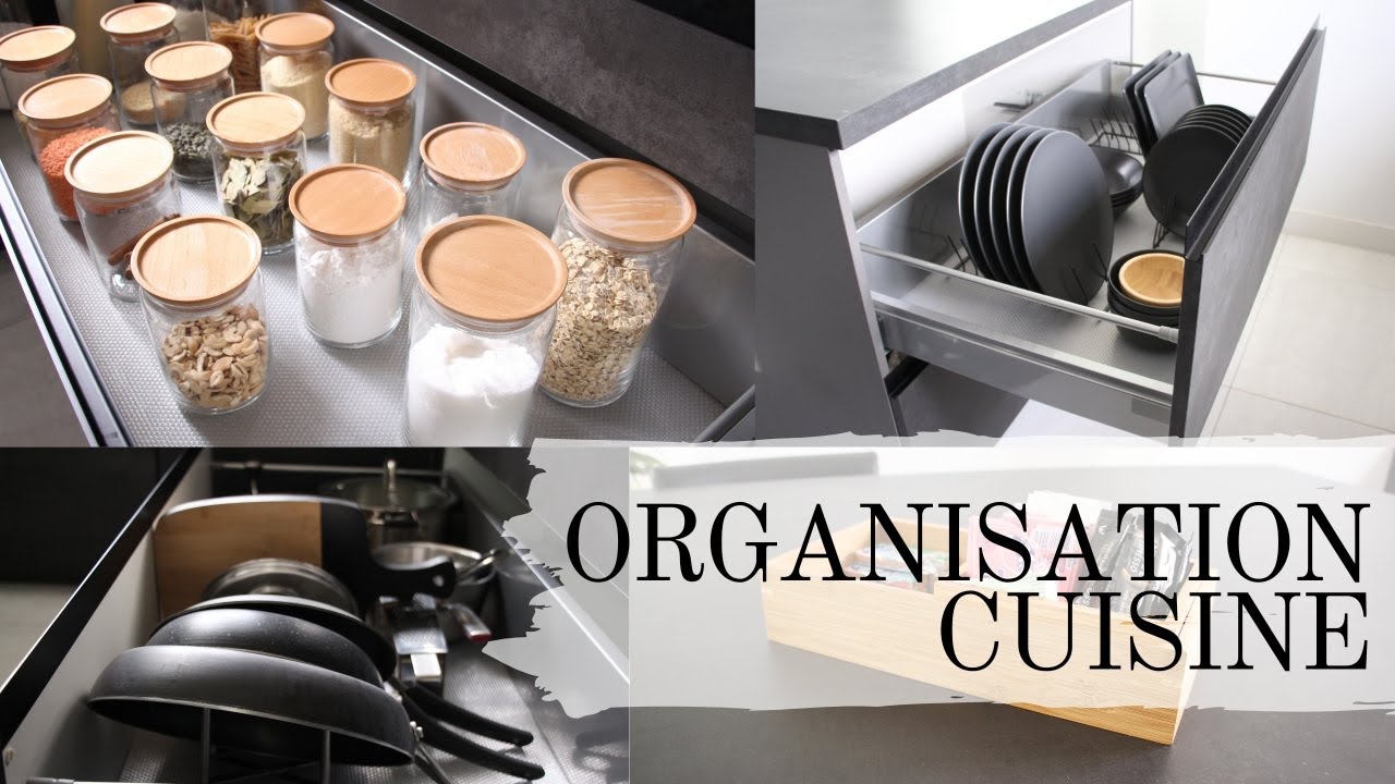 Rangement et organisation de la cuisine 