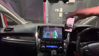 改良新型30系アルファード‼︎JBLナビへのミラーリングが可能に?その前にMagSafe充電器装着してみた‼︎ 改良新型30系アルファード‼︎JBLナビへのミラーリングが可能に?その前にMagSafe充電器装着してみた‼︎