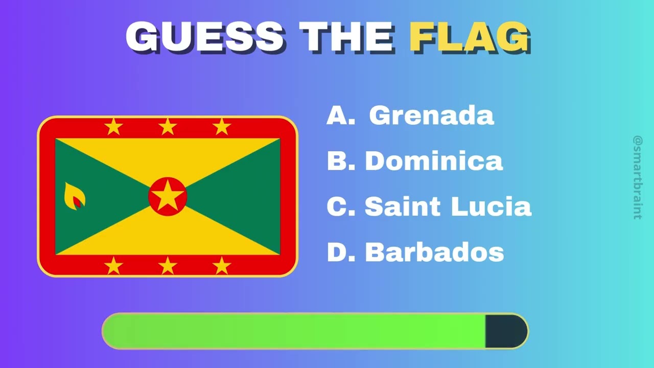 EXTREME Flag Quiz 🌍 | 50 Country Flags Only Geniuses Can Guess