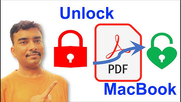 Hoe verwijder je een wachtwoord uit een PDF op een MacBook | Stapsgewijze handleiding