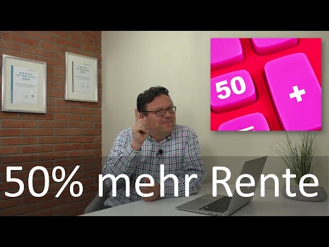 50% mehr Rente für GmbH Geschäftsführer - so geht es einfach und flexibel