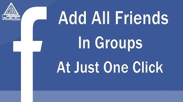 Add All Friends Facebook Group just one Click in Urdu