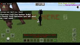 Minecraft Siren Head And Cartoon Cat Two Creature PT 2 screenshot 3