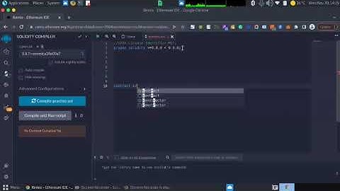 Solidity Training-Remix IDE and Data type