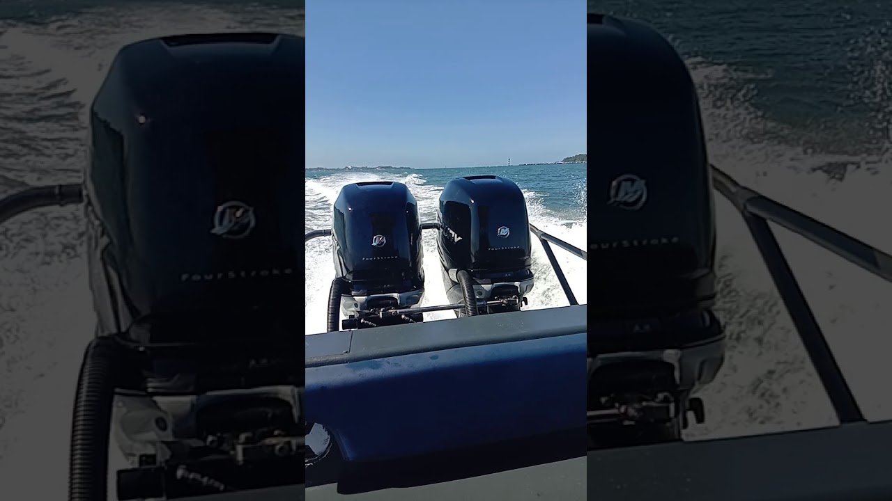 Mercury 350hp - YouTube