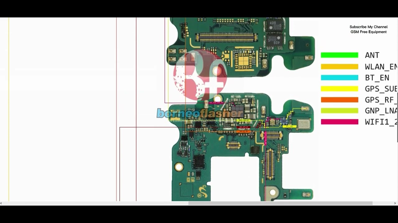 Samsung Galaxy Note 9 SM-N960 Wifi Bluetooth GPS Problem Repair