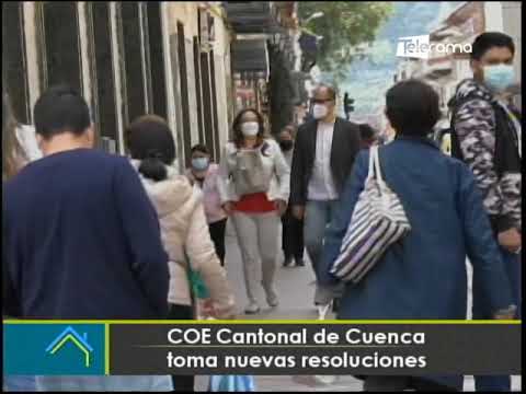 COE cantonal de Cuenca toma nuevas resoluciones