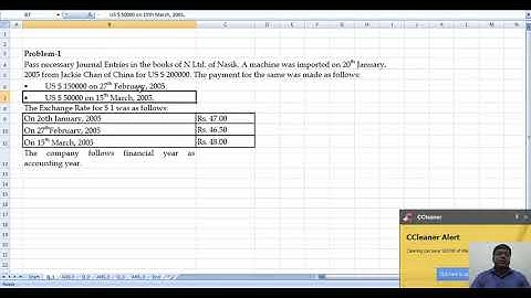 Topic: Foreign Currency Transactions