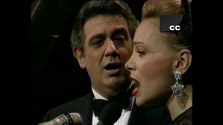 PLACIDO DOMINGO Y PALOMA SAN BASILIO JUNTOS POR FI...