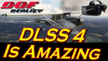 DLSS 4.0 With Pimax Crystal In MSFS Out Of Box Settings!