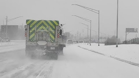 ODOT crews working around the clock as lake-effect snow creates fast-changing road conditions