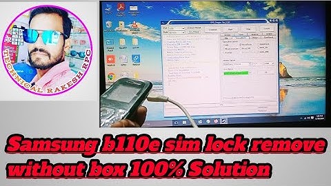 Samsung b110e sim lock remove without box