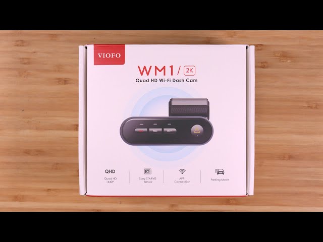 VIOFO WM1 Car Camera 2K QUAD HD Dash Cam Stealthy Video Recorder