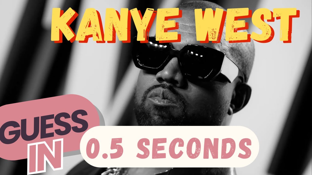Can you guess the Kanye West song in 0.5 seconds? Part 2