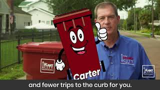 Cart-To-Curb Automated Trash System
