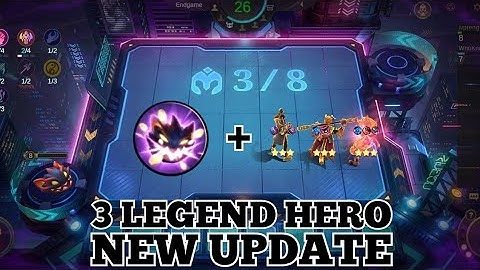 NEW UPDATE NEW META | 3 HERO ONLY | THE STRONGEST STRATEGY | MAGIC CHESS TIPS AND GAMEPLAY | MLBB