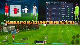 FIFA 16 MOD EAFC 23 ANDROID OFFLINE | NEW UPDATE TRANSFER 2023/24 | FIX ALL FACE & HAIR | NO BUG!!!