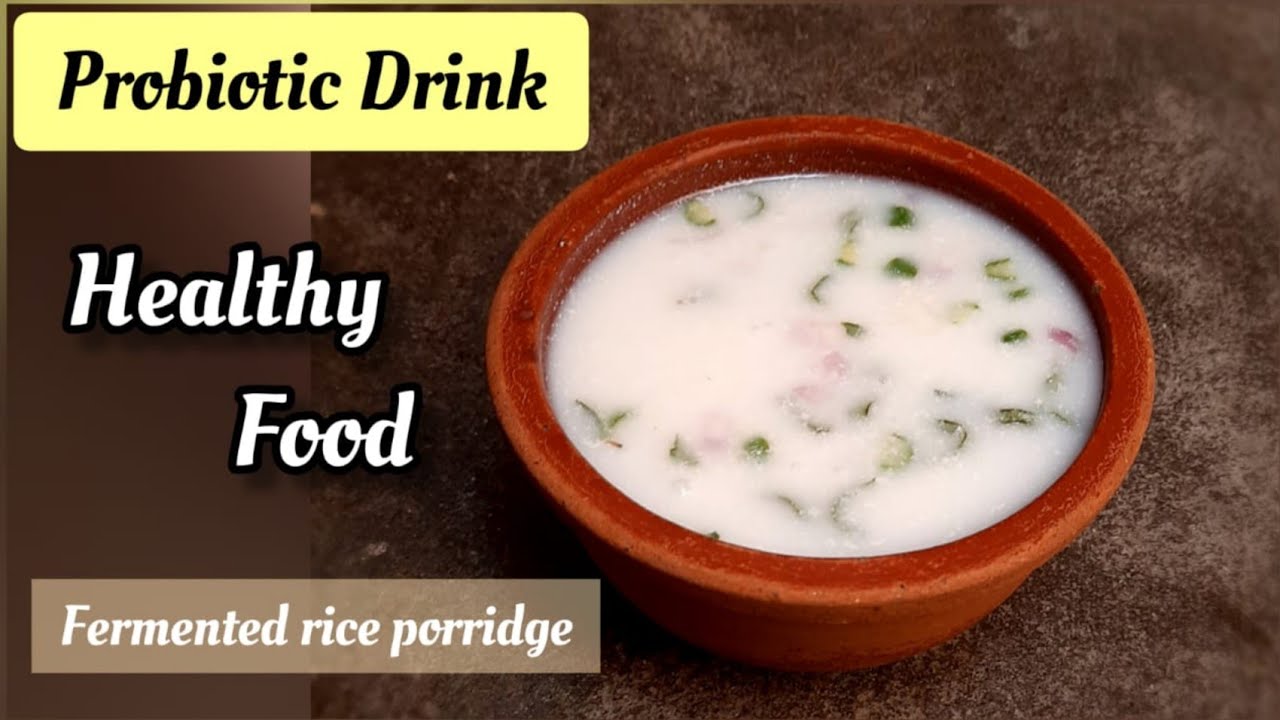 Probiotic Drink/fermented rice porridge/summer special drink/Neeragaram