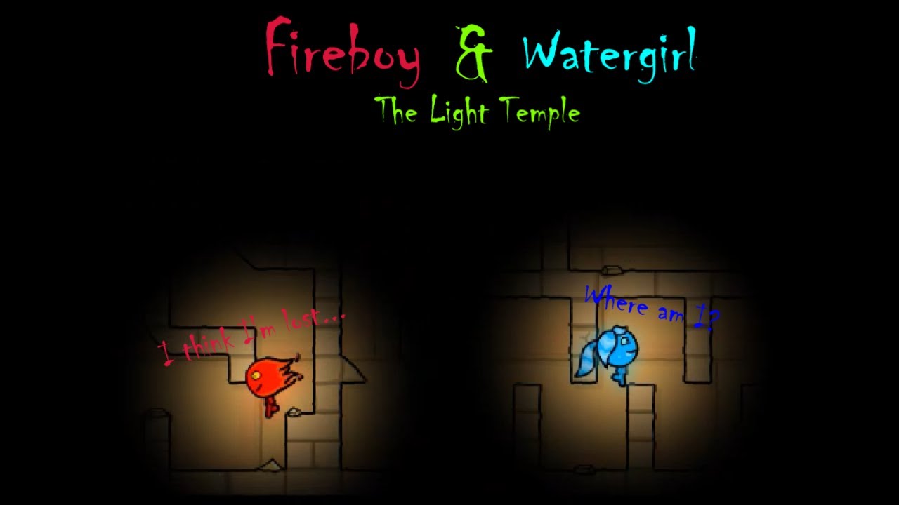 Fireboy and Watergirl 2 The Light Temple Walkthrough - All Levels 1-40  [Full HD] 