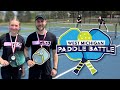 West michigan paddle battle coed doubles pickleball tournament