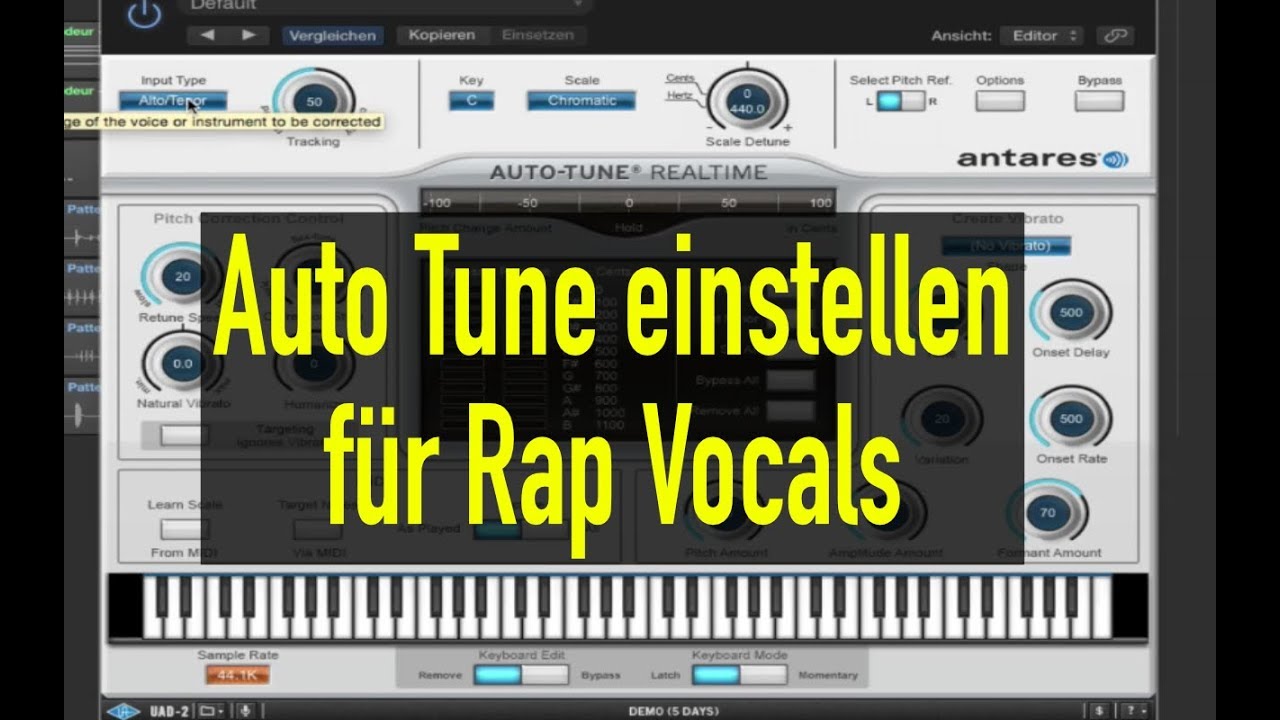  New Auto-Tune für Rap Vocals einstellen (Drake, KMN Gang, Azet, Miami Yacine Style)