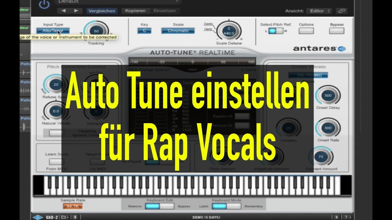 Auto-Tune für Rap Vocals einstellen (Drake, KMN Gang, Azet ...