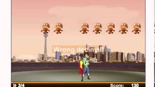 Death to Decimals - Decimals and Fractions Game