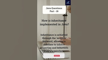 Cracking Java Interviews: Part 16 - Top Java Interview Questions and Answers #shorts  #java #short