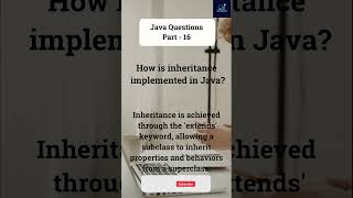 Cracking Java Interviews: Part 16 - Top Java Interview Questions and Answers #shorts  #java #short