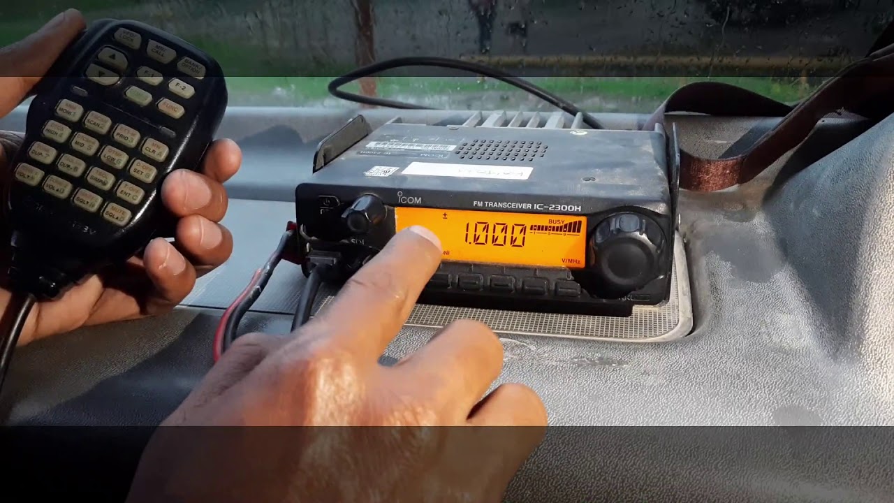 Cara Setting Radio RIG ICOM IC-2300H pada Frekuensi RPU - Repeater ...