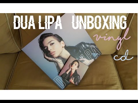 DUA LIPA VINYL AND CD UNBOXING