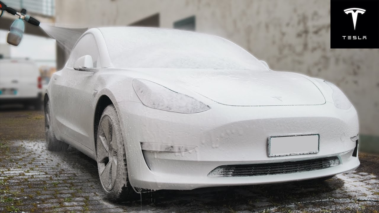 Tesla Model 3 DETAILING ESTERNO + Nanotecnologia