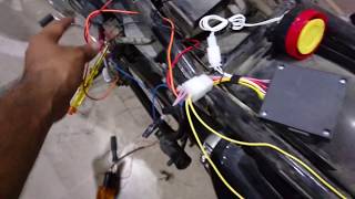 installing Security Alarm system in bike Part 3