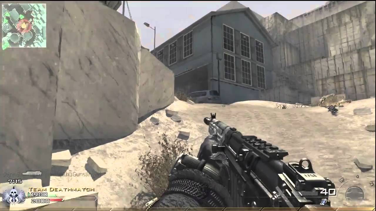 Modern Warfare 2 Rapid Fire Mod Gameplay- FAL TDM :: EvanMods.com