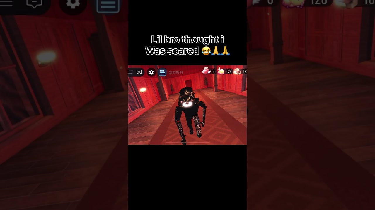 Lil Bro Thought I Was Scared Roblox Robloxmemes