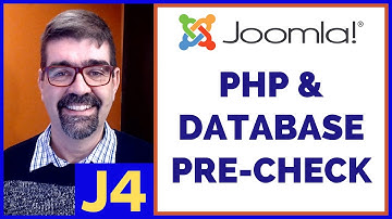 ✅Pre-Update Check for Joomla 4 - Required PHP and Database Settings