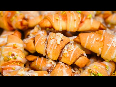 40 штук из 1 яйца! САМЫЕ ВКУСНЫЕ РОГАЛИКИ ПЕЧЕНЬЕ | Кулинарим с Таней